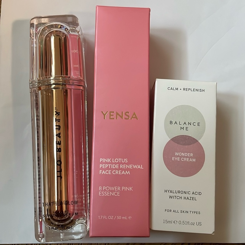 Skin Care Lot J LO Beauty, Yensa, Balance Me